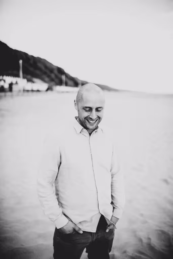 Portrait of Richard Skins wedding photographer